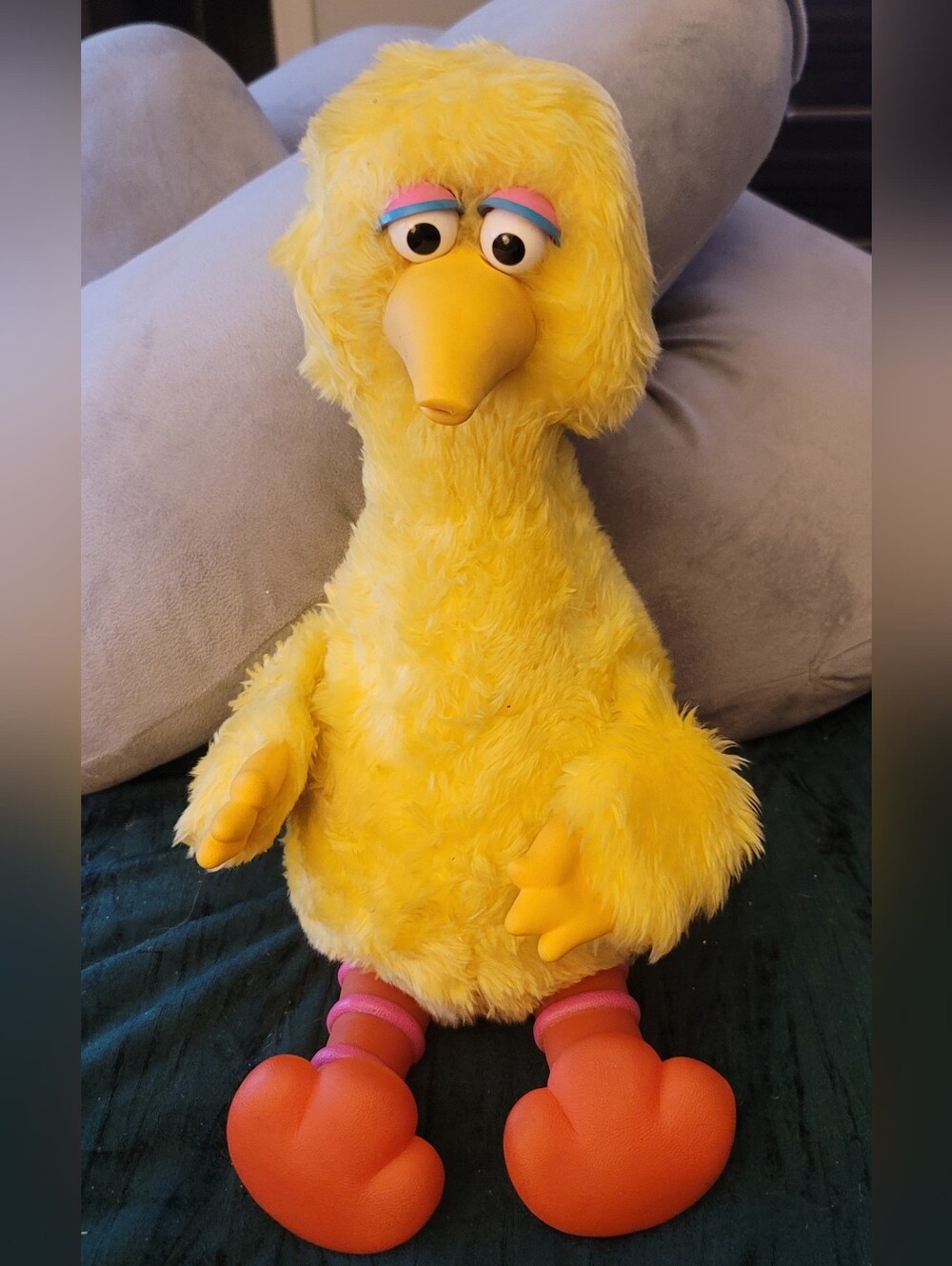 Vintage 1990 Big Bird Story Magic Sesame Street Cassette Player No Tape